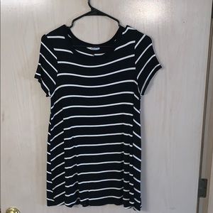 Black and white shirt